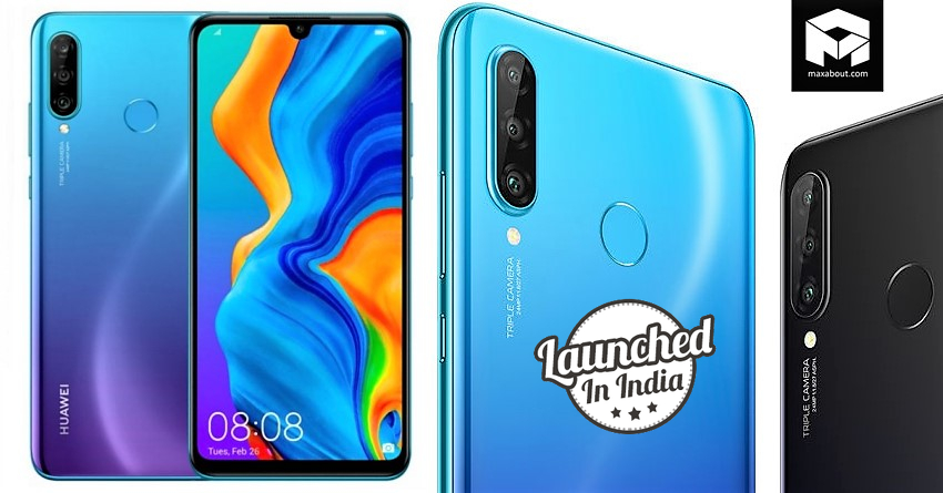 Huawei P30 Lite Officially Launched in India @ INR 19,990
