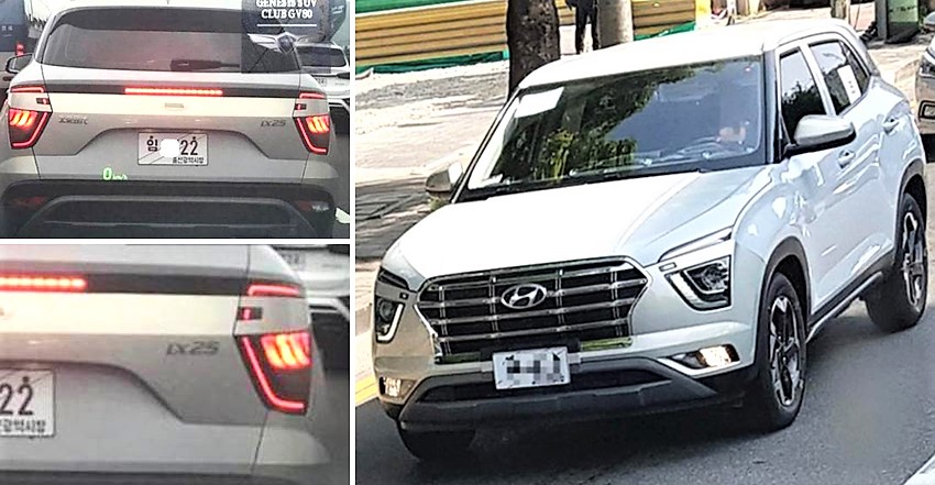 New Hyundai ix25 (Next-Gen Creta) Spotted in Live Photos