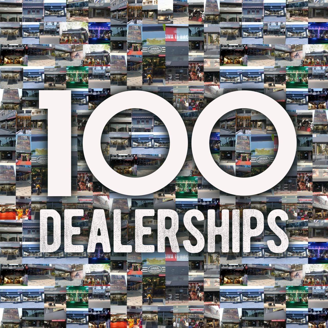 100th Jawa Dealership