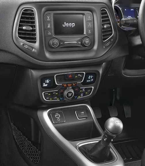 Jeep Compass Sport Plus Centre Console