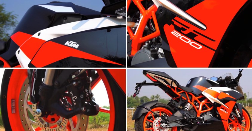 2019 KTM RC 200 ABS Video Review by Dino's Vault