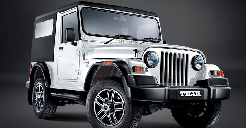 Mahindra Thar Special Edition with ABS to Launch in India Soon