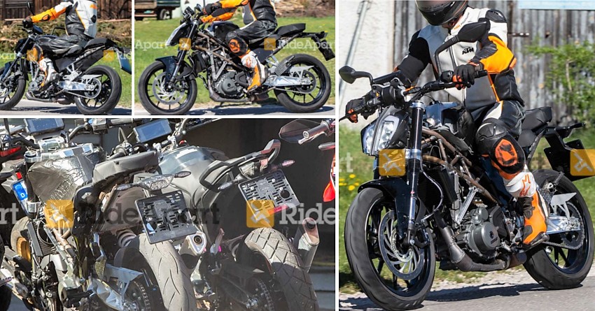 Next-Gen KTM 390 Duke Spotted Testing for the First Time
