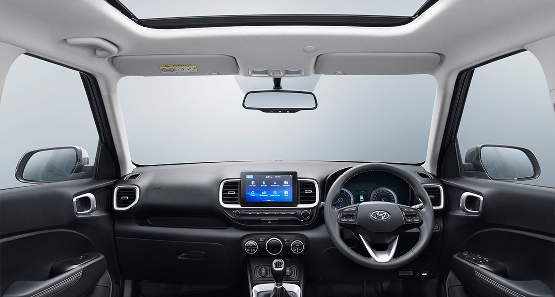 Hyundai Venue SUV Interior