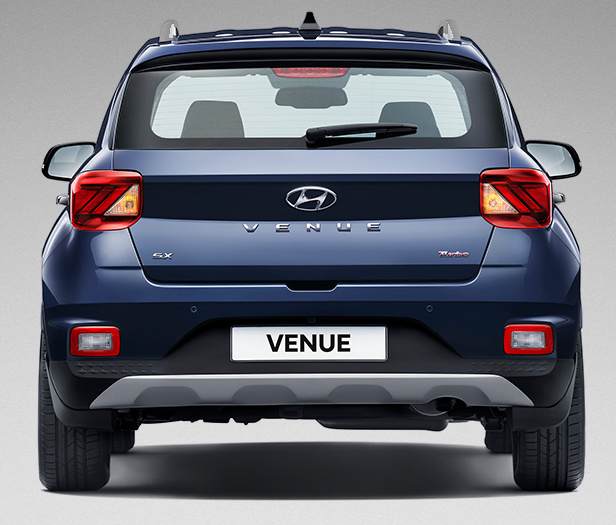 Hyundai Venue SUV Rear View