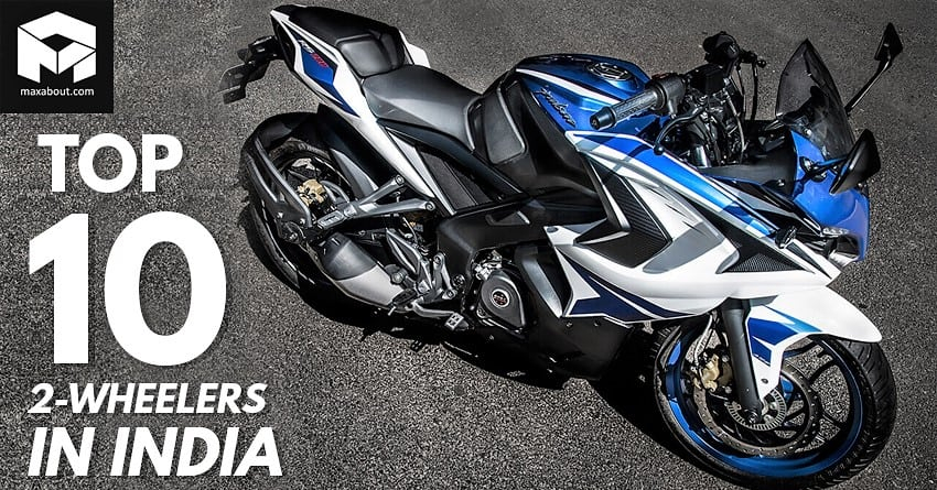 Top 10 Best-Selling 2-Wheelers in India (March 2019)