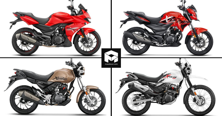 200cc Hero X-Series Motorcycles