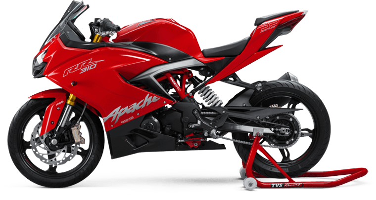 2019 TVS Apache RR 310 Racing Red