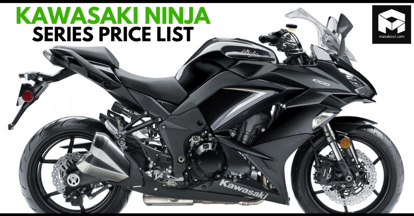 2020 Price List of Kawasaki Ninja Bikes Available in India