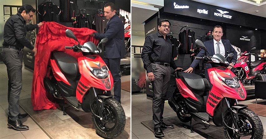 125cc Aprilia Storm Scooter Goes On Sale in India