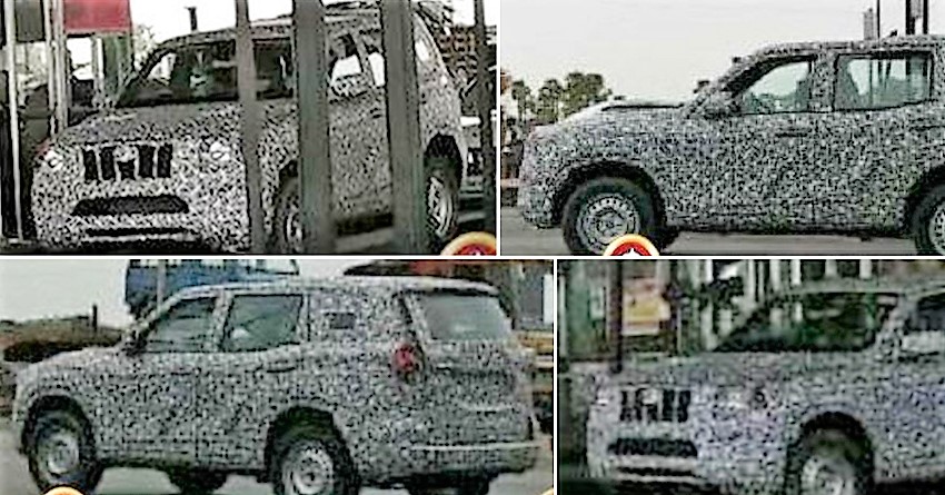 BS6 Mahindra Scorpio Z101 Spotted Testing in India