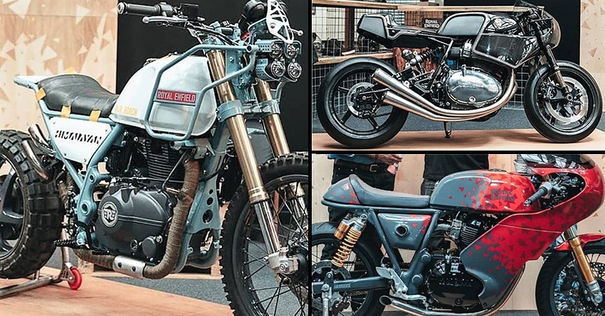 Royal Enfield Showcases Customized Himalayan & Continental GT 650