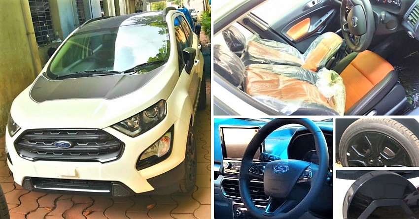 Ford EcoSport Thunder Edition Photos Leaked; India Launch Soon