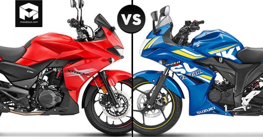 Quick Comparison: Hero Xtreme 200S vs Suzuki Gixxer SF