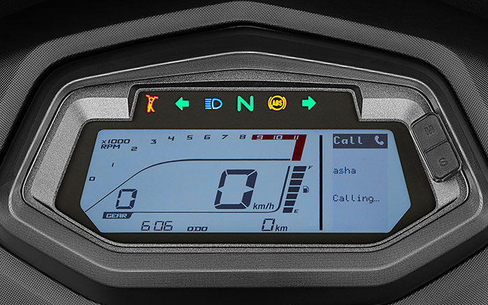 Instrument Console of Hero Xtreme 200S