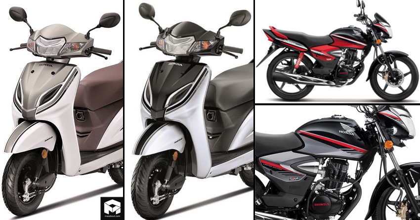 Honda Activa 5G and CB Shine Limited Edition Models Launched in India