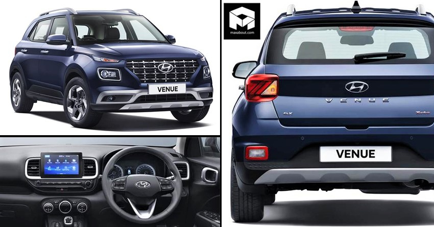 Hyundai Venue SUV Variant-Wise Features Revealed