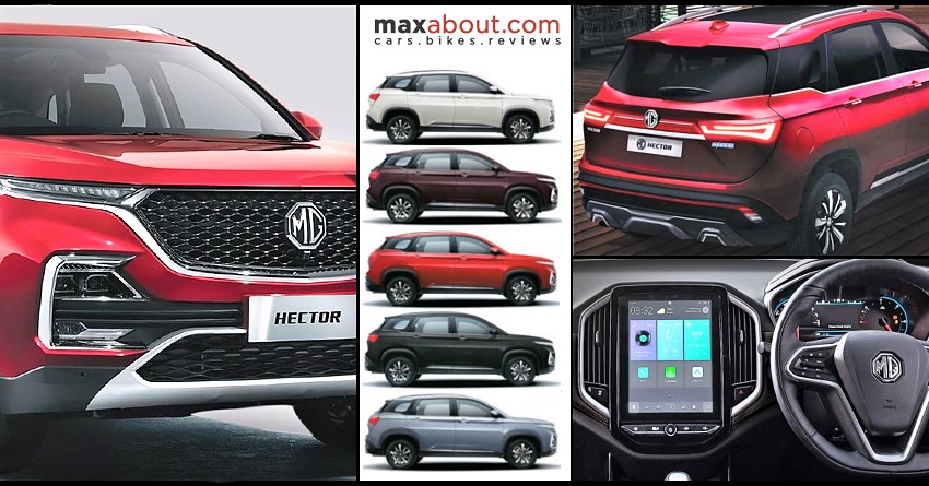 MG Hector Price List, Specs, Mileage, Colors and Variant-Wise Features