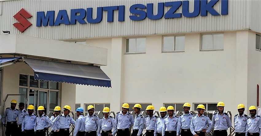 Maruti Suzuki Shuts Down Production for One Day