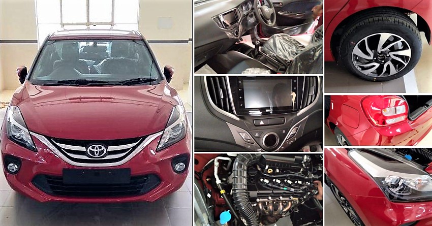 Toyota Glanza Spotted in a New Set of Interior & Exterior Photos