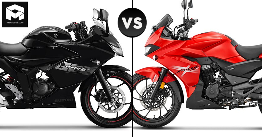 Quick Comparison: Suzuki Gixxer SF 150 vs Hero Xtreme 200S