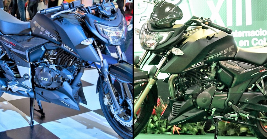 TVS Apache RTR Carbon Edition Officially Unveiled