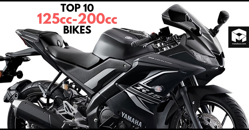 Top 10 Best-Selling 125cc-200cc Bikes in India (April 2019)