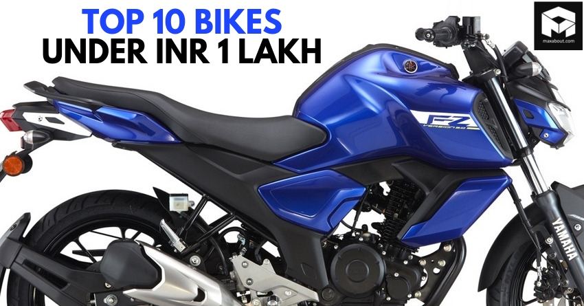 Top 10 Bikes Under INR 1 Lakh in India [UPDATED]