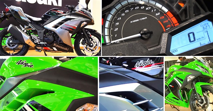 2019 Kawasaki Ninja 300 Walkaround Video by Dino's Vault