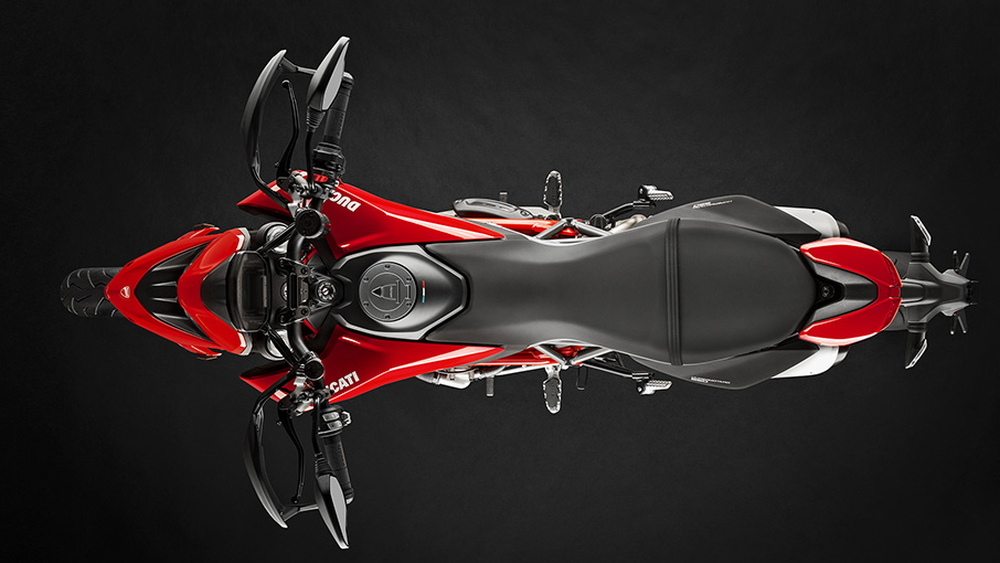 Ducati Hypermotard 950 Top View
