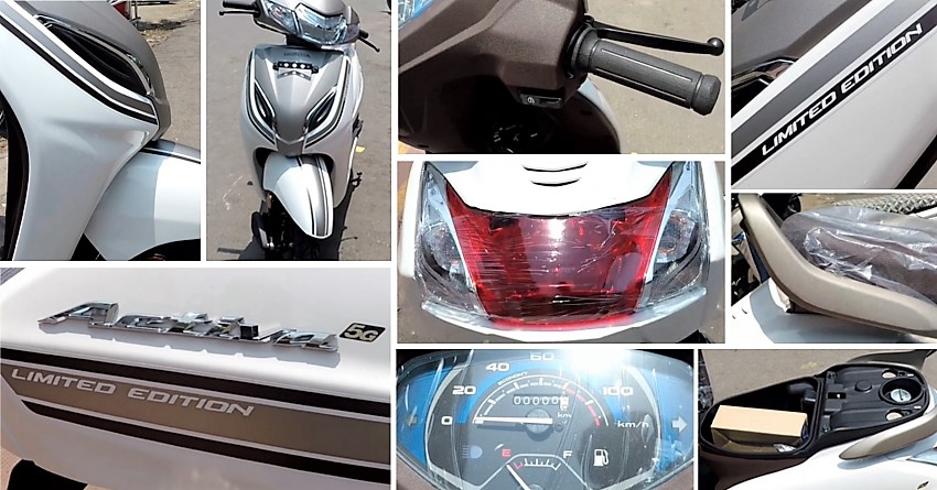 Live Photos of 2019 Honda Activa 5G Limited Edition