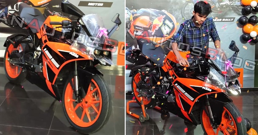 KTM RC 125 Sportbike Deliveries Commence in India