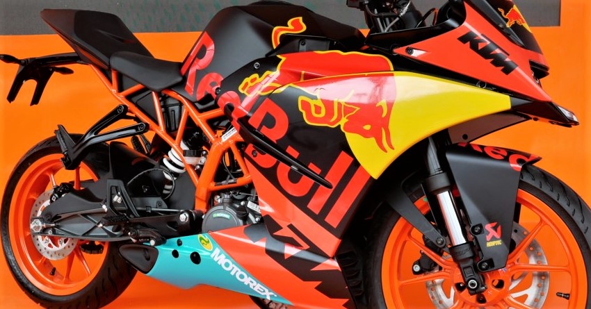 KTM RC200 Red Bull Edition Officially Showcased