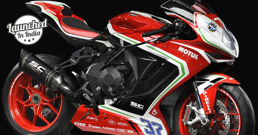 MV Agusta F3 800 RC Launched in India @ INR 21.99 Lakh