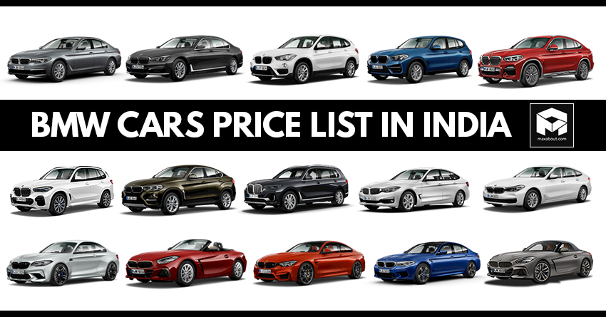 Latest BMW Cars & SUVs Price List
