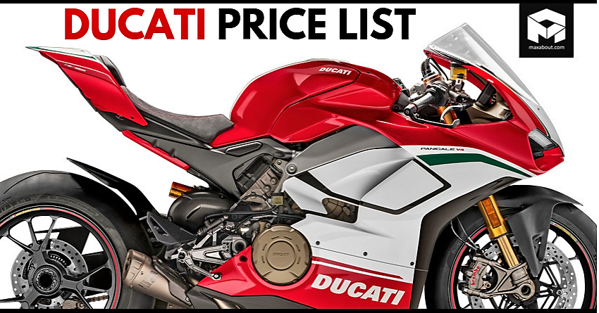 Latest Ducati Motorcycles Price List
