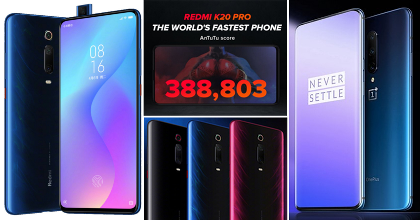 Redmi K20 Pro Beats OnePlus 7 Pro to Become the World's Fastest Phone