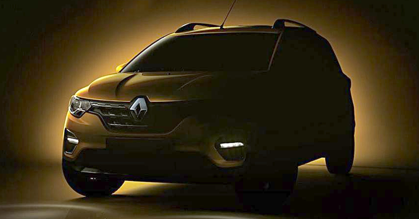 Renault Triber MPV Officially Teased; Global Unveil on June 19