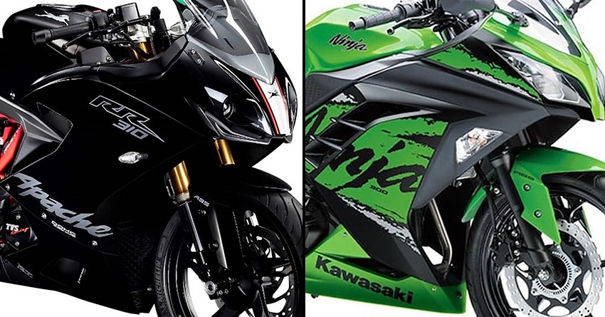Sales Comparison: TVS Apache RR 310 vs Kawasaki Ninja 300