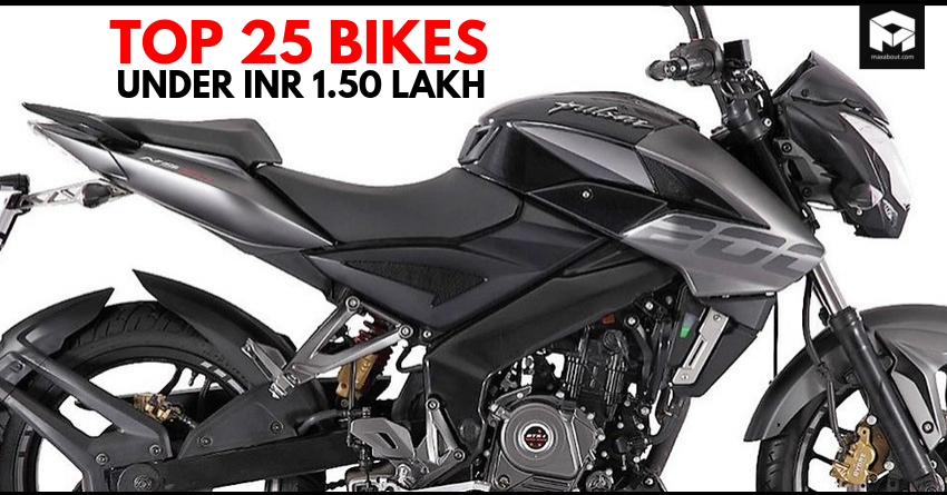 Affordable Sports Bikes Under Rs. 1.5 Lakh In India