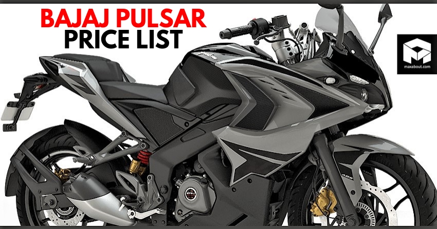 2019 Bajaj Pulsar Series Price List in India [Full Lineup]