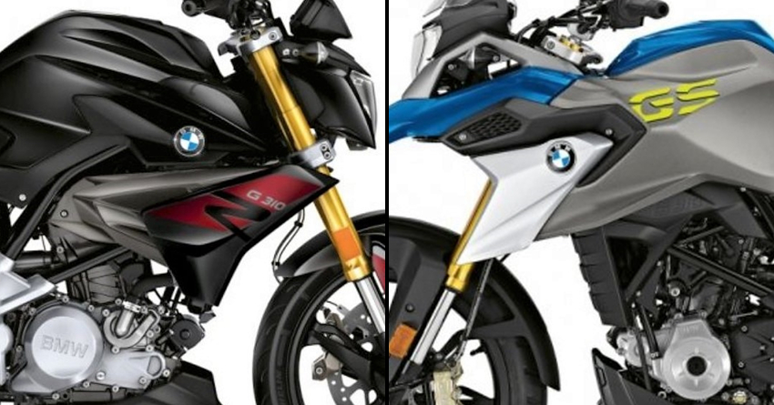 BMW G310R and G310GS Get New Colour Options