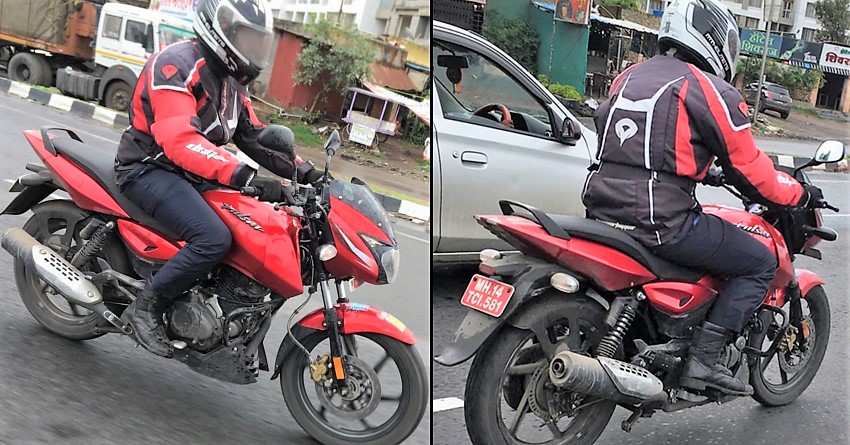 BS6 Bajaj Pulsar 150 Fi Spotted Testing for the First Time