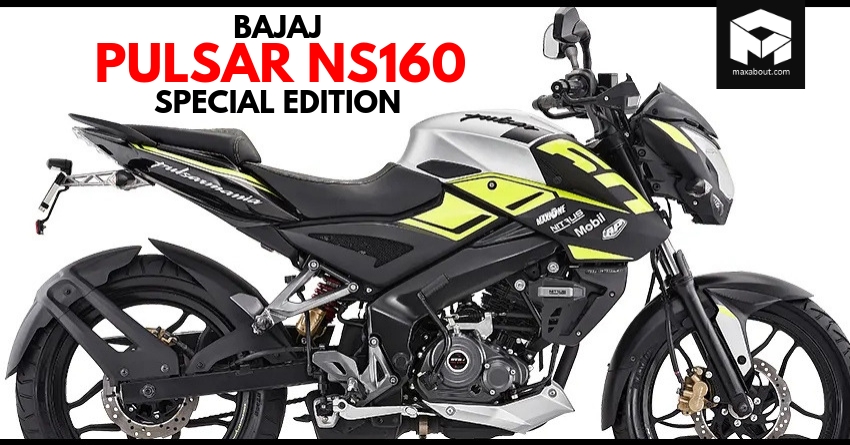 Bajaj Pulsar NS160 Special Edition Officially Unveiled