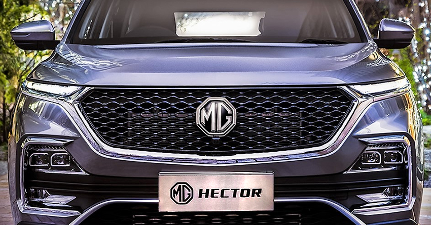 MG Hector SUV Registers 13,000+ Bookings in India