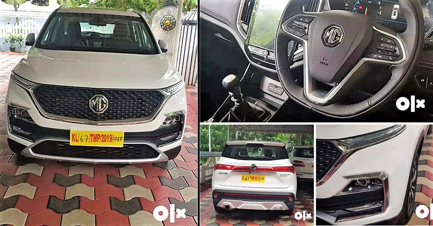 MG Hector Spotted on OLX