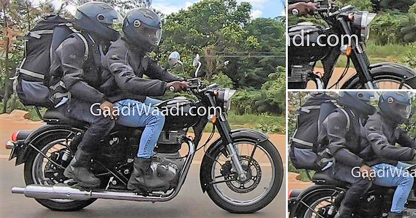Next-Gen Royal Enfield Classic 350 Spotted Testing with a Pillion Rider