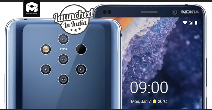 Nokia 9 PureView Officially Launched in India @ 49,999