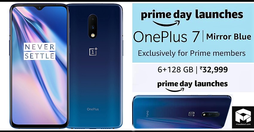 OnePlus 7 Mirror Blue Edition India Launch on July 15, 2019
