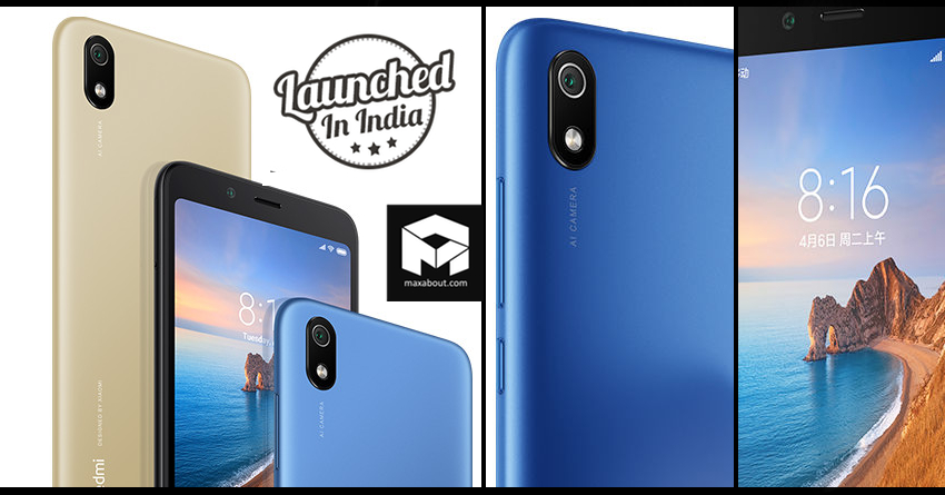 Xiaomi Redmi 7A Launched in India Starting @ INR 5,799